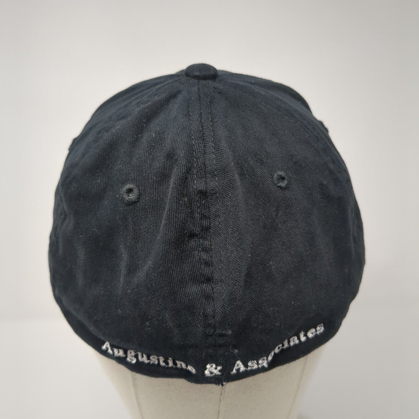 Make Your Mark Fitted Hat Black L/XL Embroidered 6 Panel Port Authority