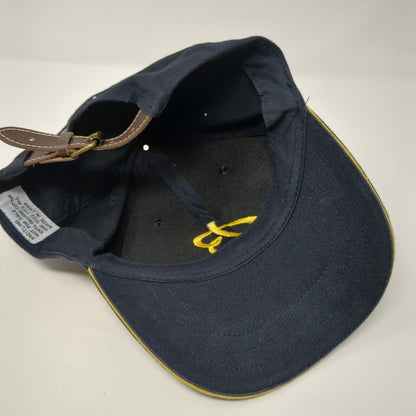 Breitling 1884 Slideback Hat Blue OSFA Embroidered Big Logo Organic Cotton