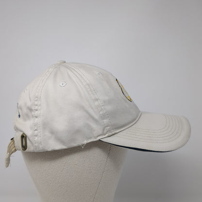 Highland Community College Baseball Cap Beige One Size Adjustable Embroidered