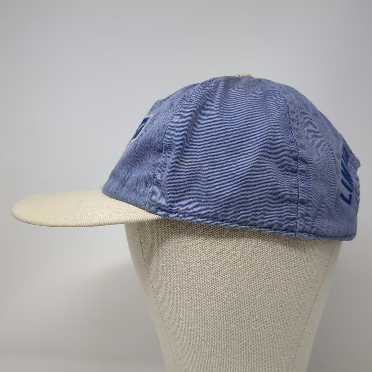 The Limited Baseball Cap Blue One Size Two Tone Embroidered Patch League Hat