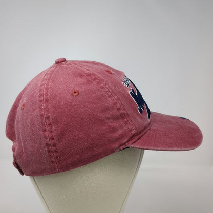 Lucky 7 Baseball Cap Red Blue White One Size New Orleans Louisiana Strapback Hat