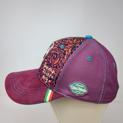 Pier 27 Baseball Cap Purple One Size Sugar Skull Cancun Riviera Maya Mexico Hat