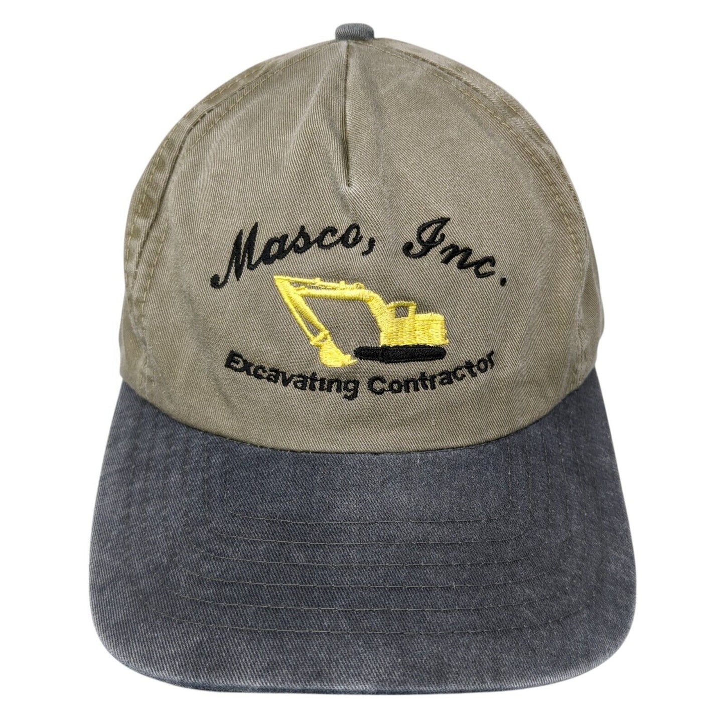 Masco Inc. Excavating Contractor Slideback Hat Multicolor One Size
