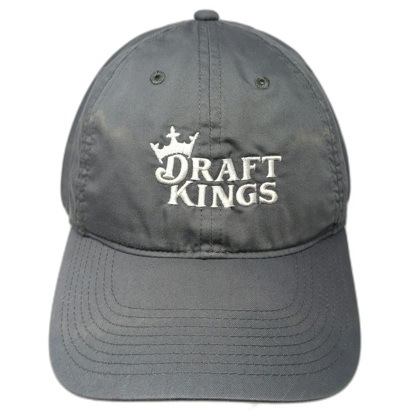 Nike Baseball Cap Gray One Size Dri-Fit Heritage86 Slideback Draft Kings Hat