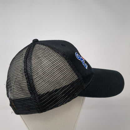 GSL Soda Blasting Inc. Snapback Trucker Hat Black One Size Mesh Back