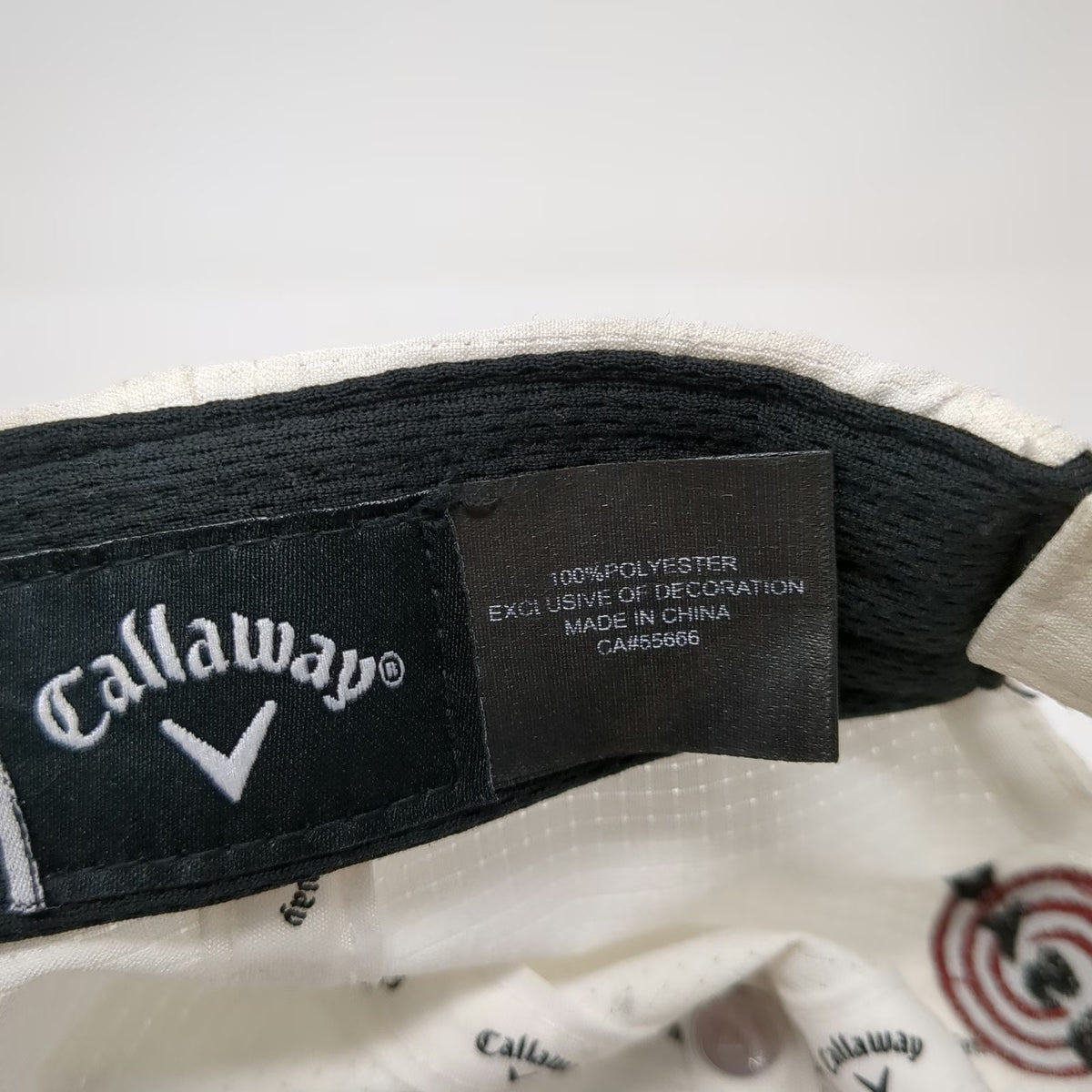 Callaway Baseball Cap White One Size Chrome Tour Ai Smoke Odyssey Golf Hat