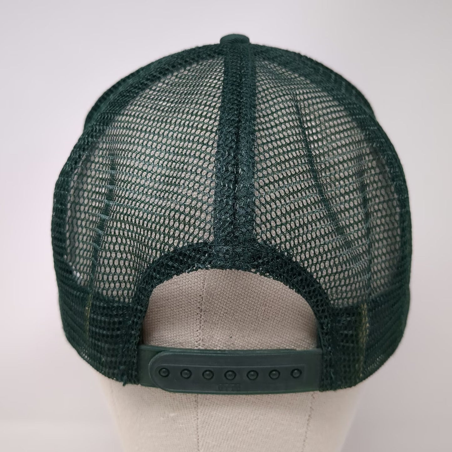 Otto Trucker Hat Green One Size Kootenai Tribe Idaho Fisheries Program Rope