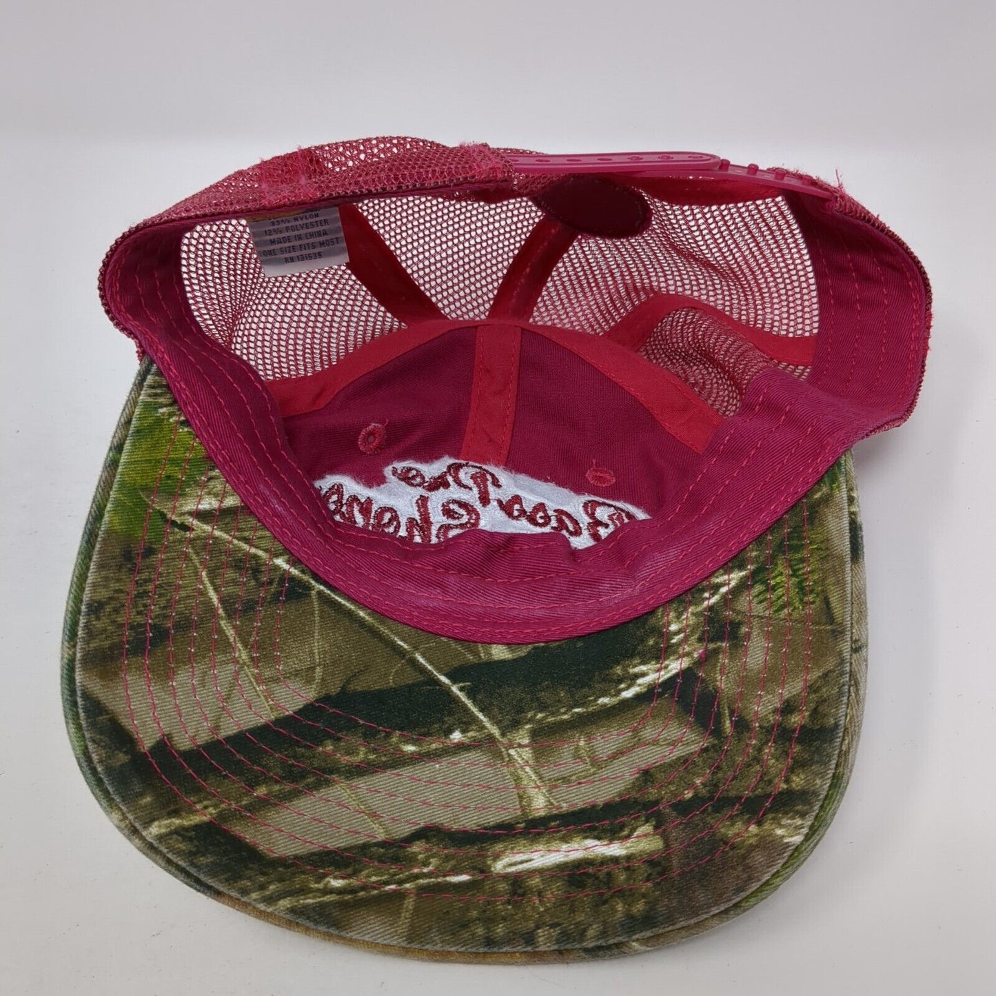 Bass Pro Shops Snapback Trucker Hat Multi One Size Mesh Back Hunting
