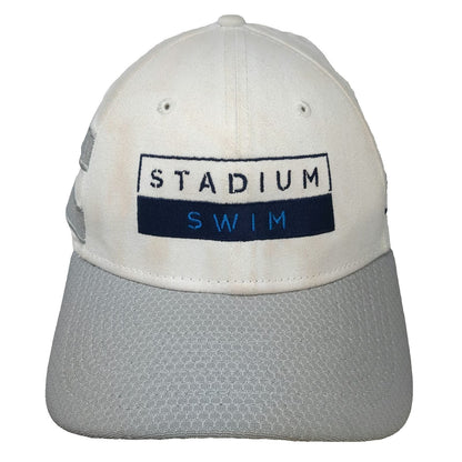 New Era Baseball Cap White XL 39THIRTY Stadium Swim Circa Resort Casino Hat