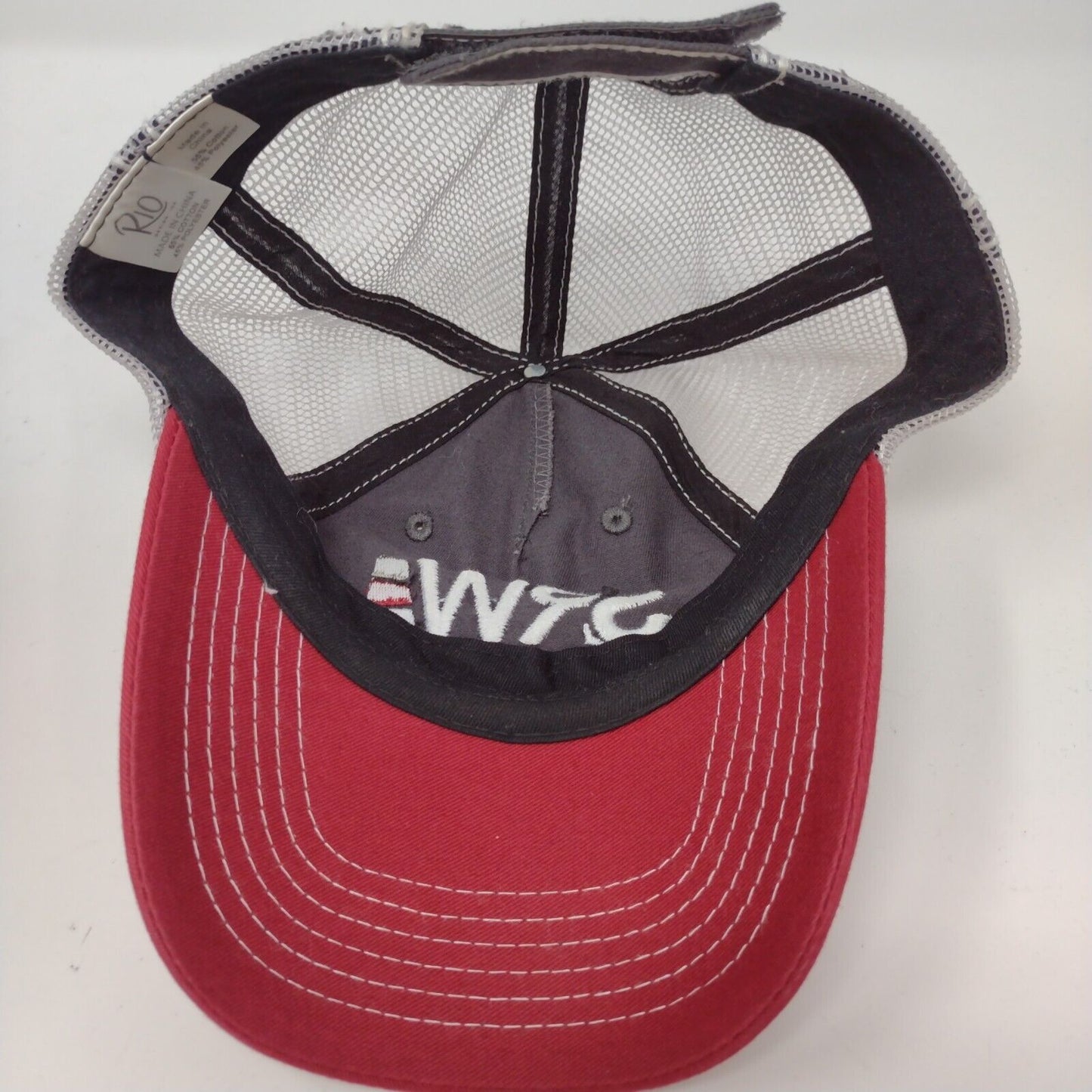SRW Products Strapback Mesh Back Trucker Hat Multi OSFA Embroidered