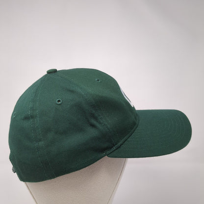 Letter C Snapback Hat Green One Size Small Solid Adjustable Richardson