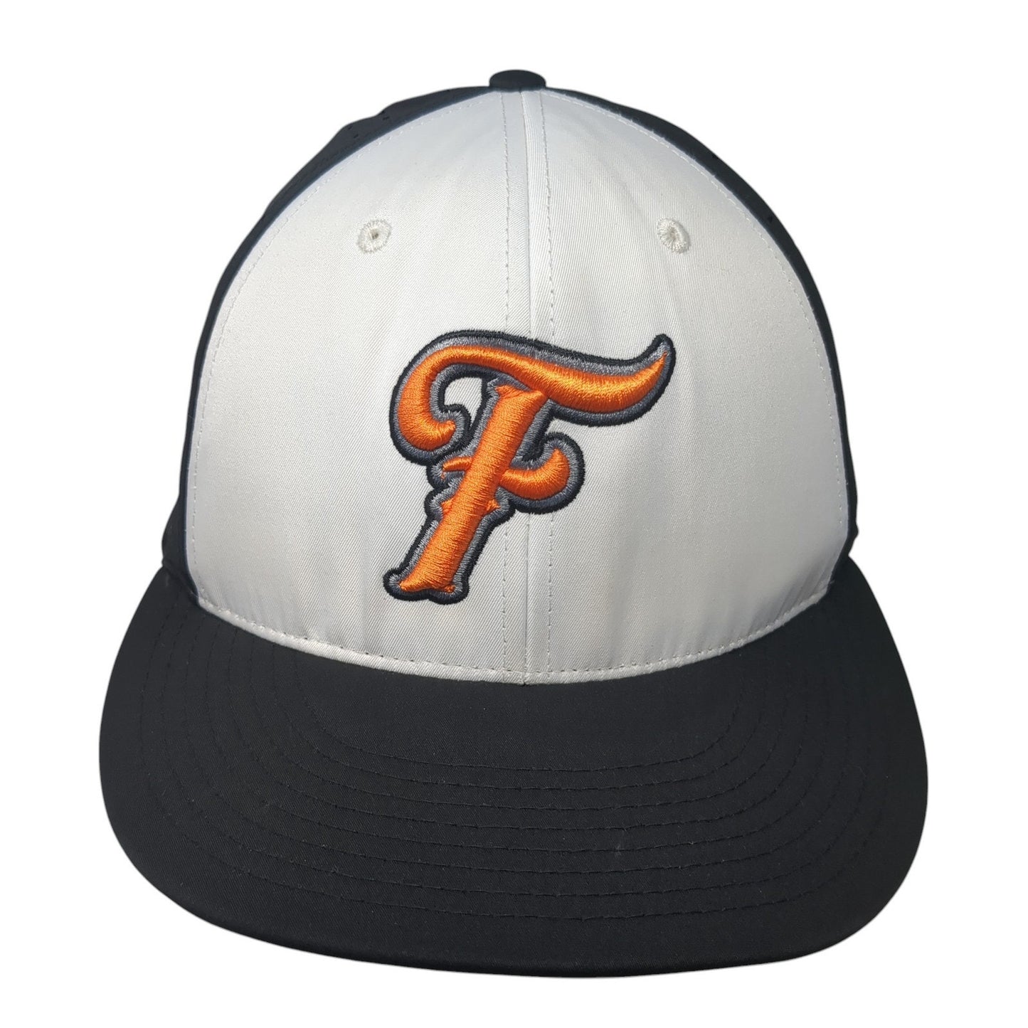 KC Force Fitted Hat Black Medium Embroidered Laser Cut Richardson