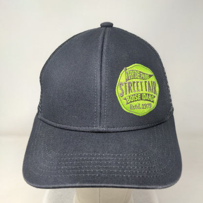 Hyde Park Street Fair Boise Idaho Strapback Trucker Hat Gray One Size