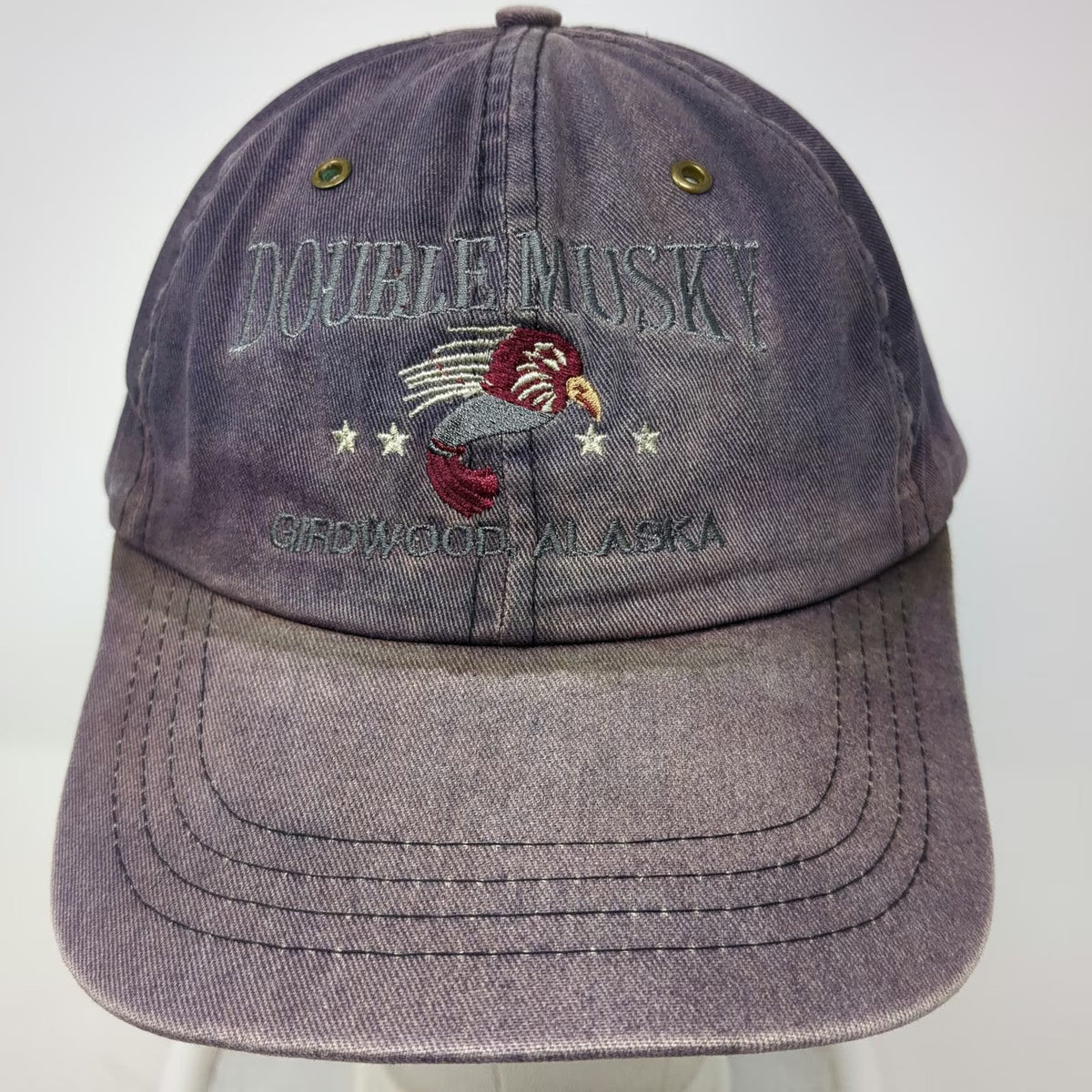 Ouray Sportswear Baseball Cap Blue One Size Double Musky Girdwood Alaska Hat