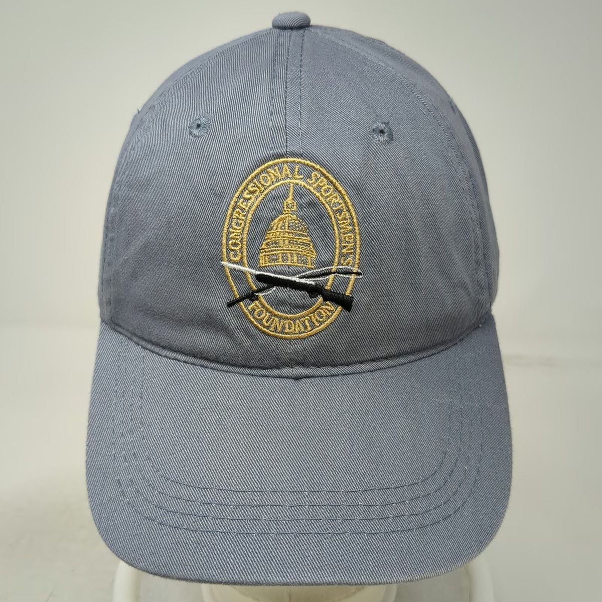 Congressional Sportsmen's Foundation Hat Gray One Size Baseball Cap Slideback