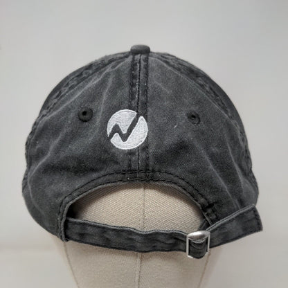 Beautiful Slideback Hat Gray One Size Embroidered Adjustable Sportsman