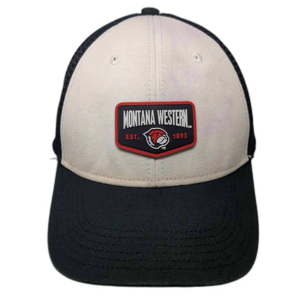 Legacy Montana Western Bulldogs NCAA Trucker Hat Black OSFM Snapback Mesh Patch