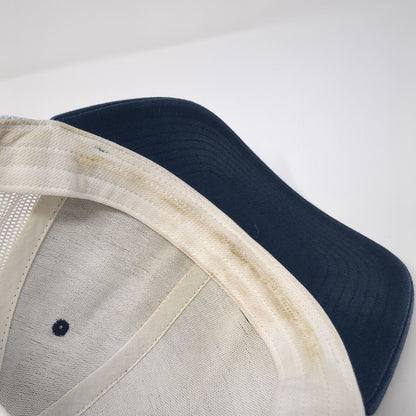 Columbia PFG Snapback Trucker Hat Blue One Size Adjustable Mesh Back 6 Panel