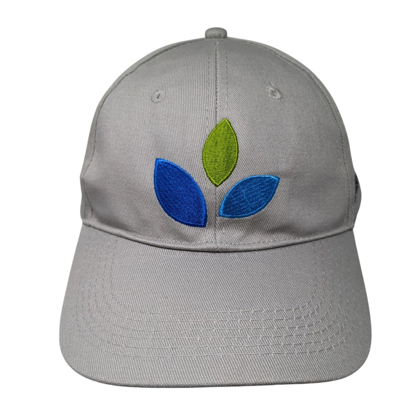 Madison Health Snapback Hat Gray One Size Adjustable Embroidered 6 Panel