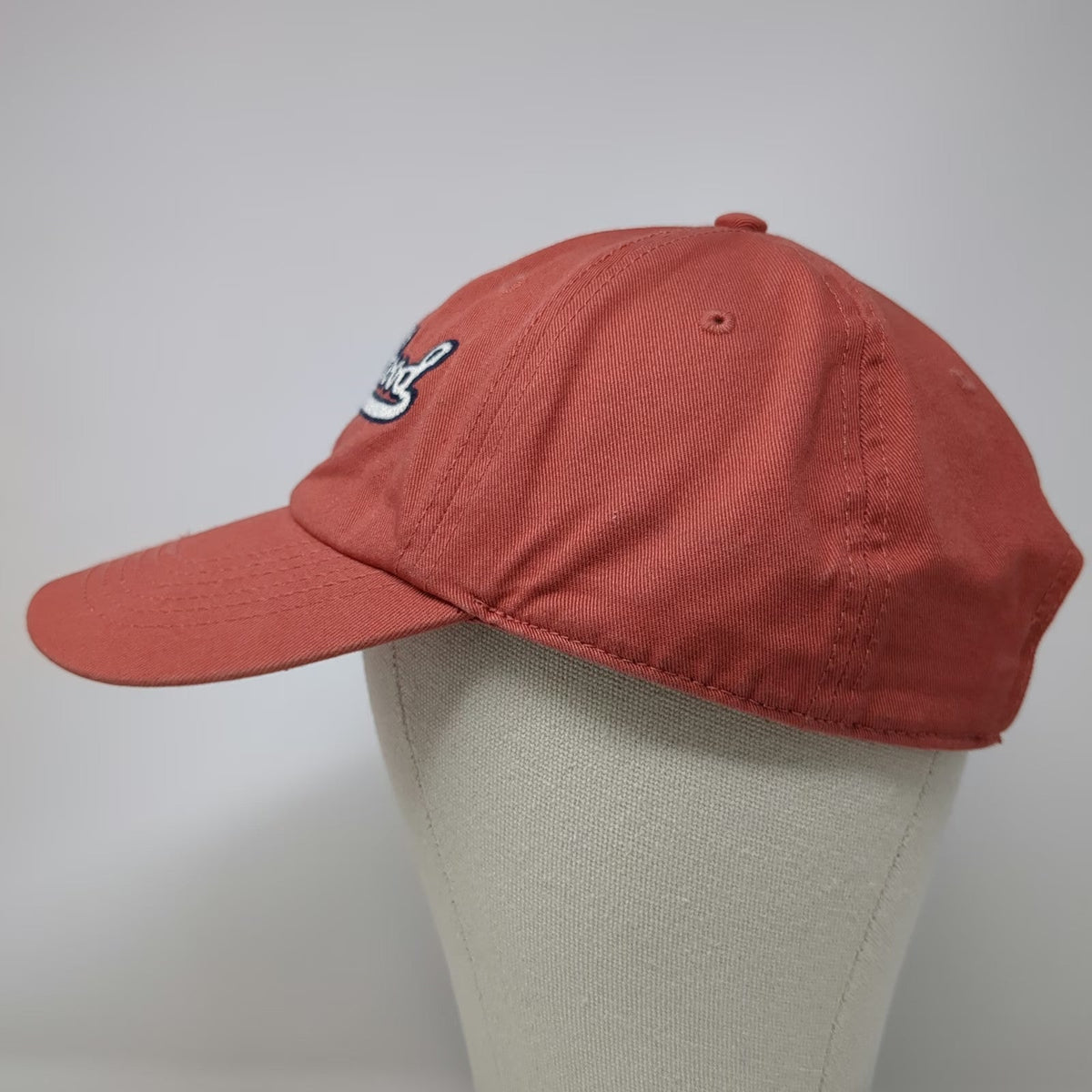 Life is Good Baseball Cap Pink One Size Adjustable Hat Script Logo Slideback