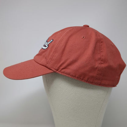 Life is Good Baseball Cap Pink One Size Adjustable Hat Script Logo Slideback