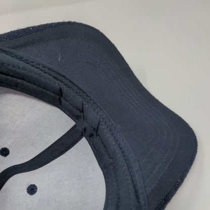 Time And Tru Slideback Hat Navy Blue OSFM Adjustable Speckled W/Tags