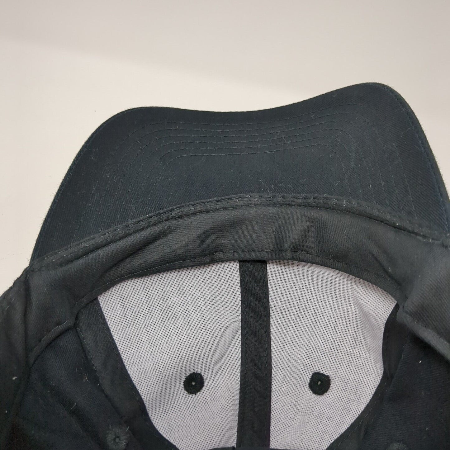 PCRD Strapback Hat Black Youth One Size Adjustable Port & Company