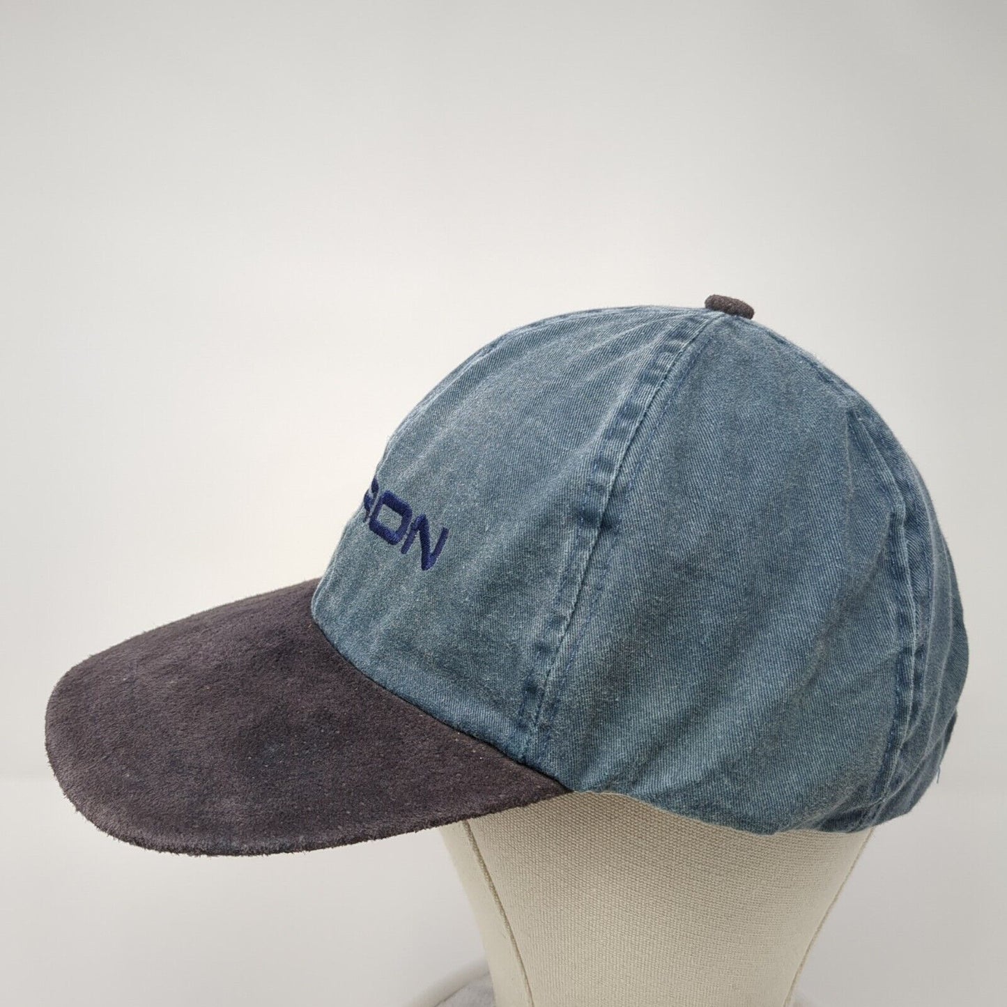 Micron Bedo Dram Slideback Hat Blue One Size Adjustable Embroidered Fahrenheit