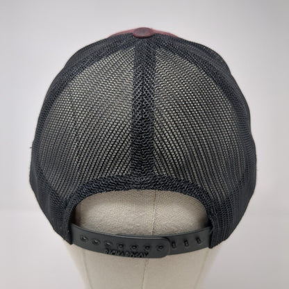 K&L Grading LLC Snapback Trucker Hat Red One Size Adjustable Mesh Richardson