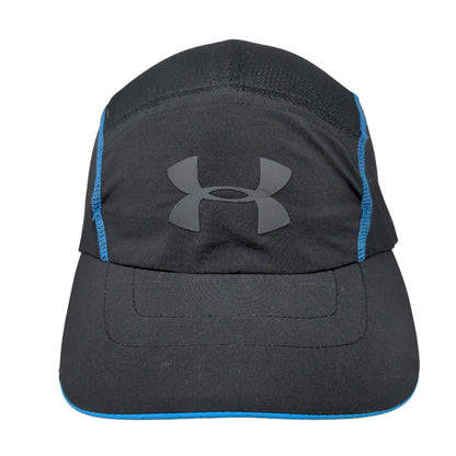 Under Armour Strapback Running Cap Black OSFA Adjustable Breathable Mesh