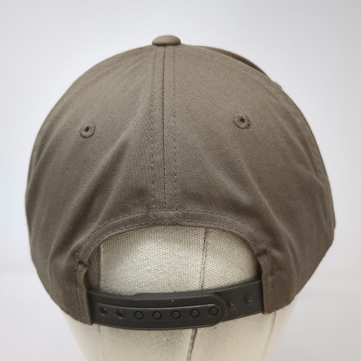 Brixton 5 Panel Brown One Size Hat Snapback Standard Patch Logo Cotton Blend Cap