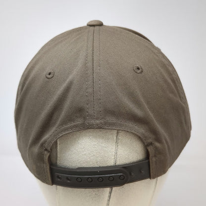 Brixton 5 Panel Brown One Size Hat Snapback Standard Patch Logo Cotton Blend Cap