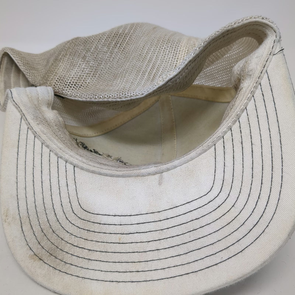 Pacific Headwear Baseball Cap Gray XL J.D. Heiskell Co Mesh Heather Grain Hat