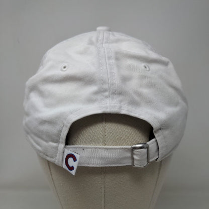 New Era 9Twenty Men's Slideback Hat White Size OSFM Chicago Cubs Logo