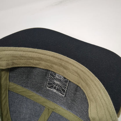 The Perch Trucker Hat Green Black OSFM Camo Mesh Idaho Flat Brim 1976 Elephant