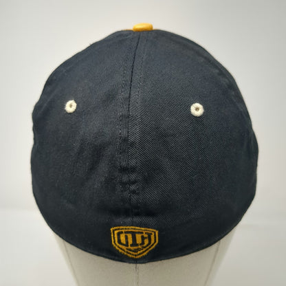 Boston Bruins NHL Old Time Hockey Baseball Cap Yellow Black One Size Logo 1924
