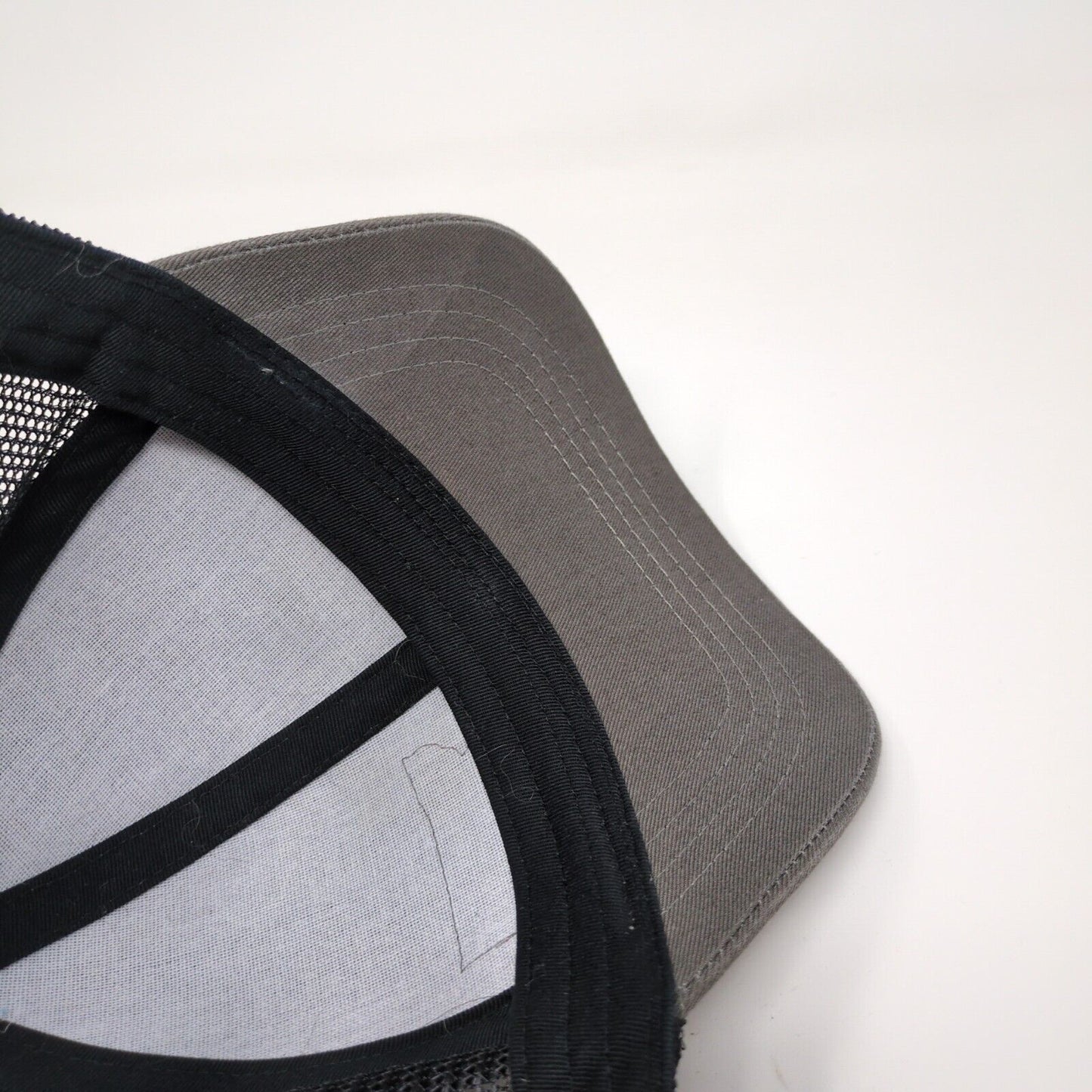 Dig This Chick Snapback Mesh Back Trucker Hat Gray One Size Colorblock