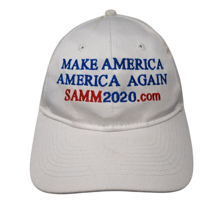 Make America America Again Samm2020.com White OS Adjustable Port & Company