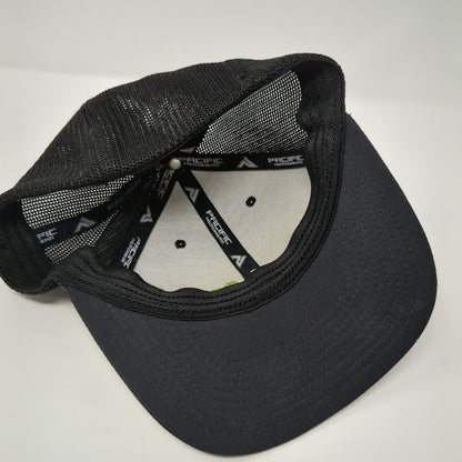 Crossfit South Boise Fitted Mesh Back Trucker Hat Black 6 7/8-7 3/8