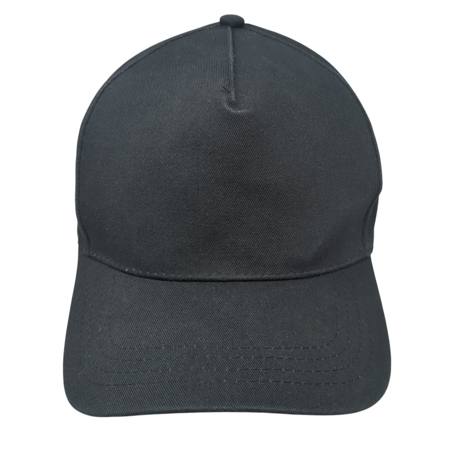 Purina Snapback Hat Black One Size Adjustable Embroidered 6 Panel Blank