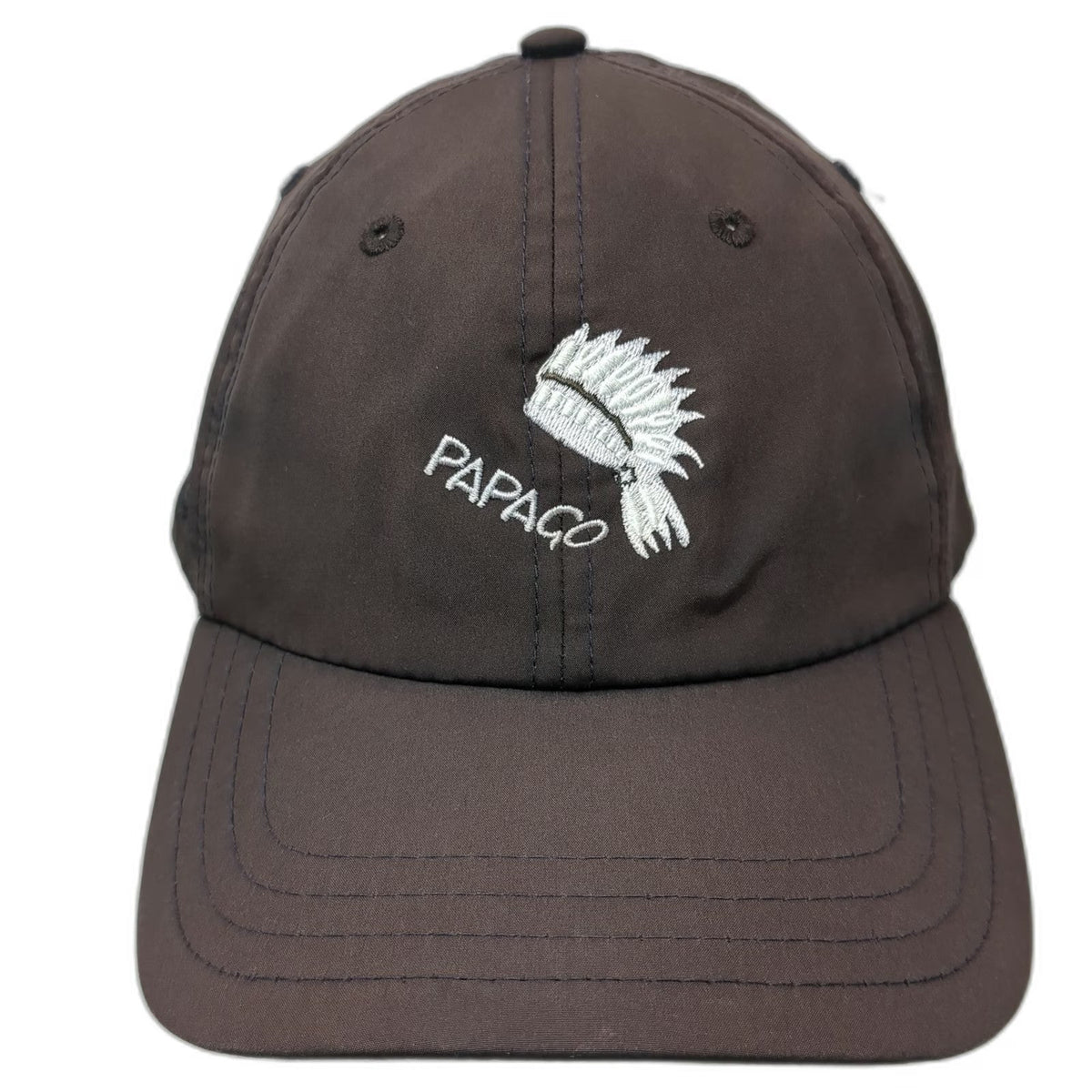 Pukka Baseball Cap Brown One Size ASU Trident Papago Headdress Strapback Hat