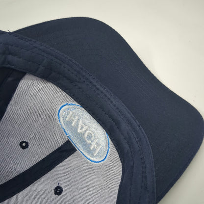 Hach Corporate Logo Blue Baseball Cap Hat One Size Strapback Adjustable