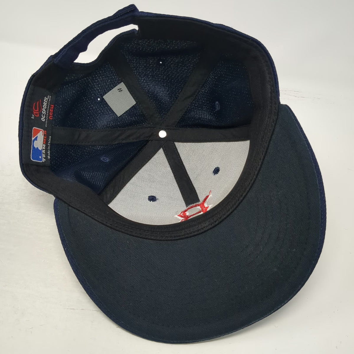 Boston Red Sox MLB OC Sports Baseball Cap Blue One Size Stitched Strapback Hat