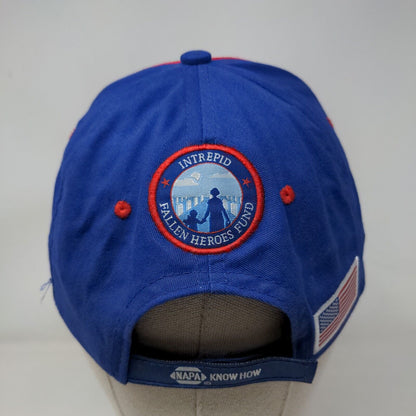 NAPA Racing Strapback Hat Blue Chase Elliot #24 Ron Capps #28 Embroidered Logo