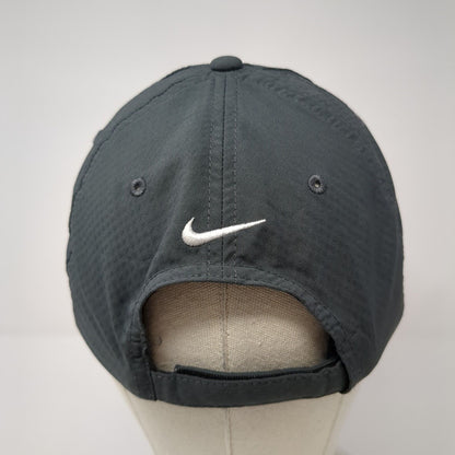 Channel Strapback Hat Gray One Size Adjustable Nike Heritage86 Dri-Fit