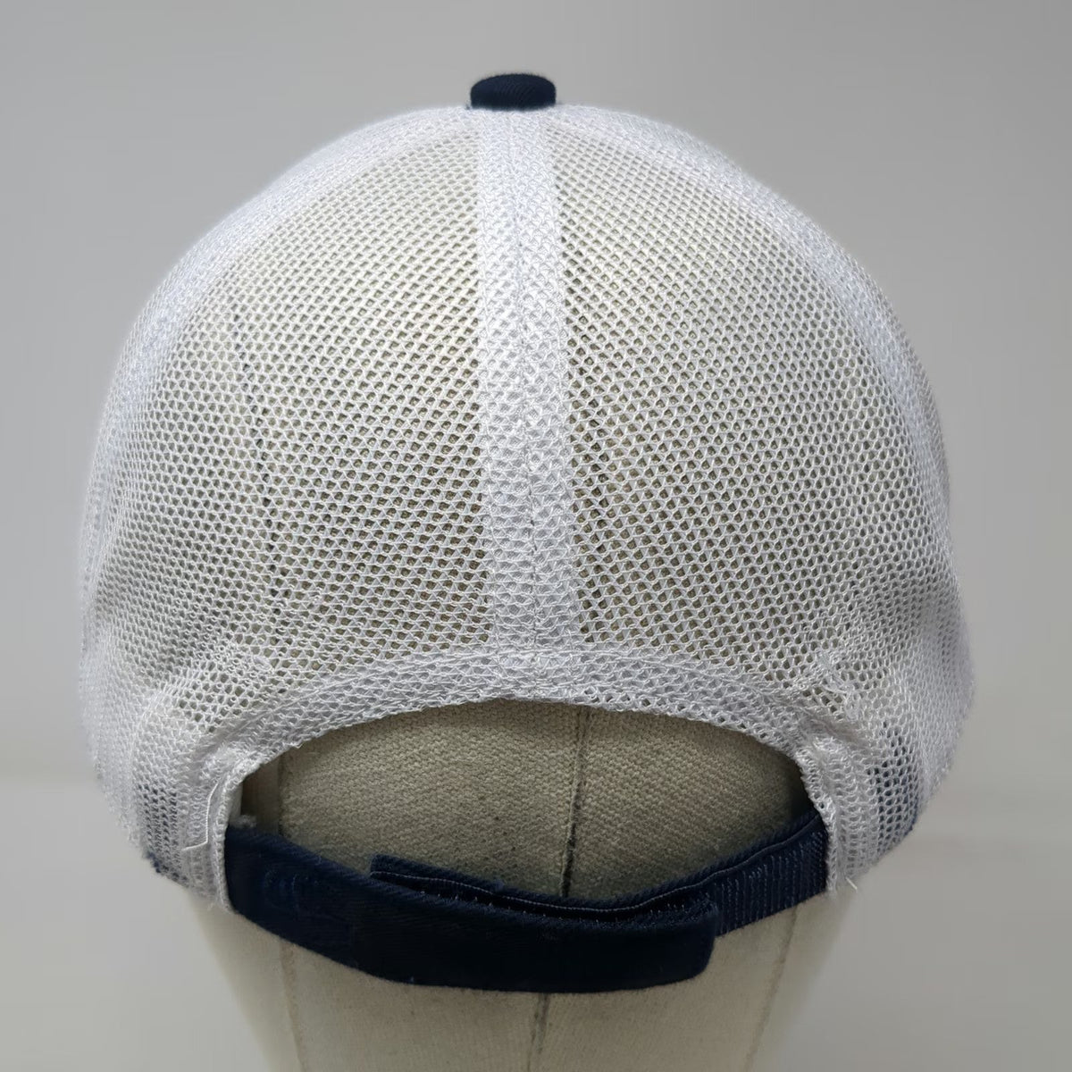 Outdoor Cap Baseball Cap Blue One Size Mesh Back Bonded Concrete Star Logo Hat