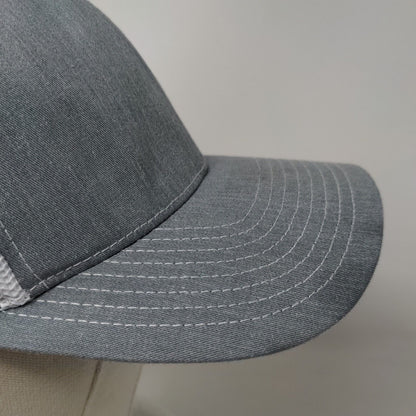 Callahan Tire And Lube Snapback Trucker Hat Gray One Size Colorblock