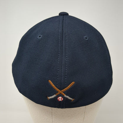 W Fitted Baseball Cap Blue Size 8 Flexfit Performance Pacific Headwear
