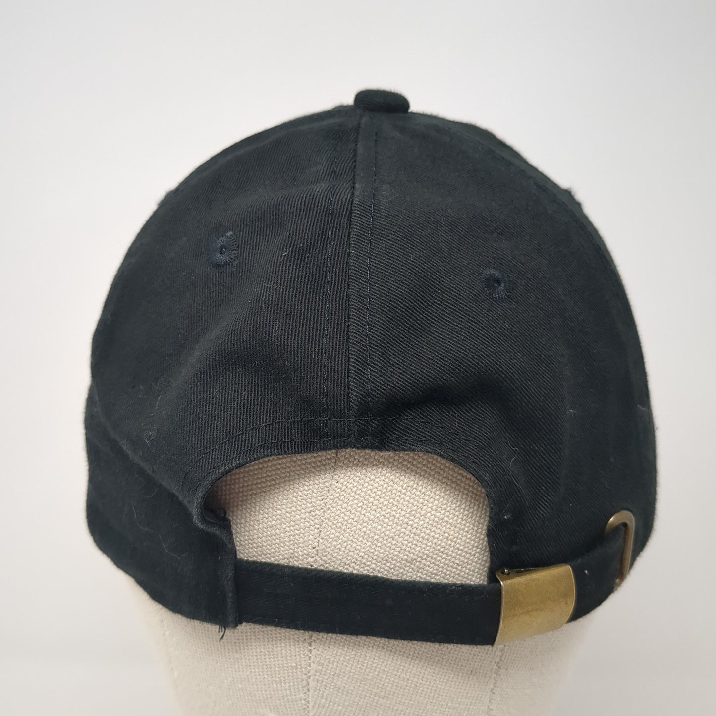 Austin French Slideback Hat Black One Size Adjustable Embroidered