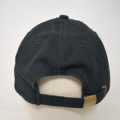Austin French Slideback Hat Black One Size Adjustable Embroidered